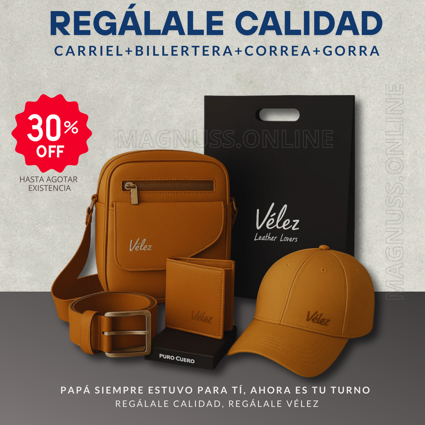 COMBO VÉLEZ PARA HOMBRE: EXCLUSIVO Y AUTÉNTICO
