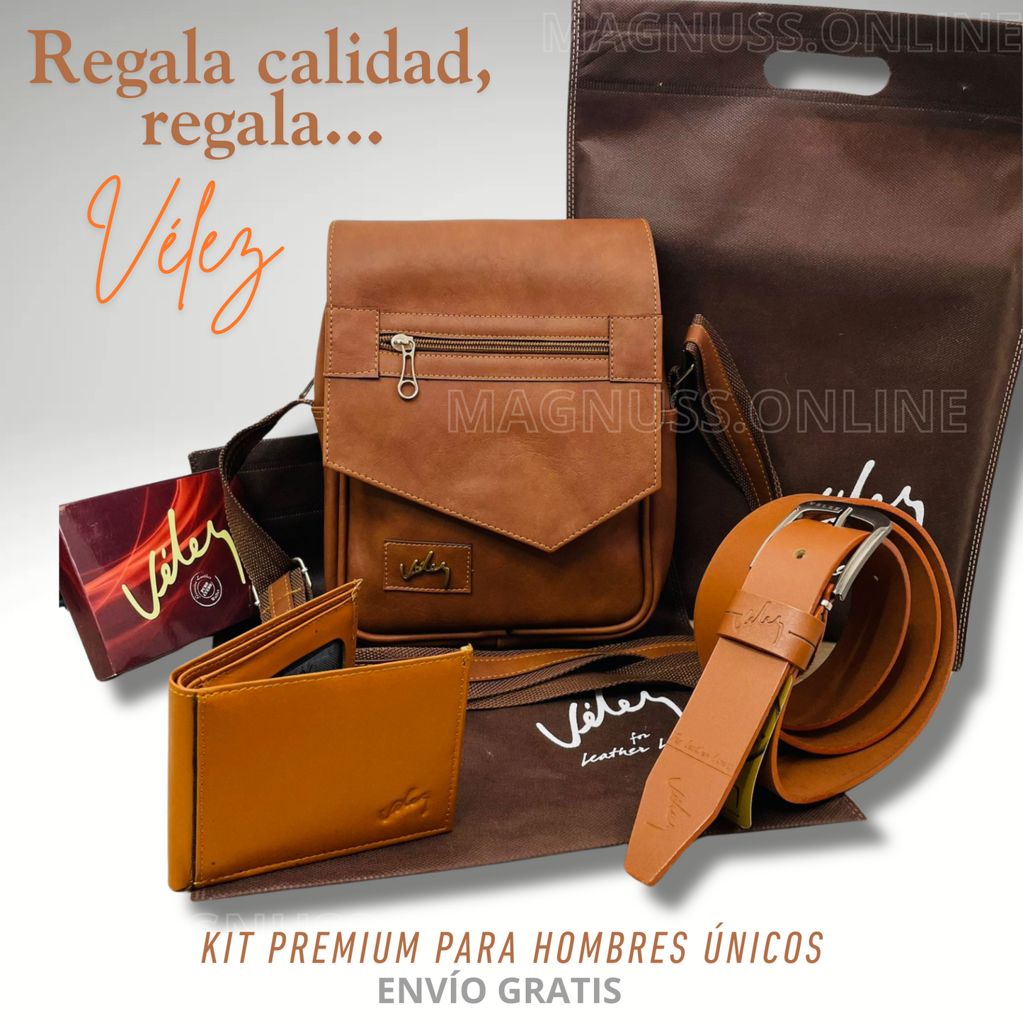 COMBO PREMIUM VÉLEZ-HOMBRE AUTENTICO