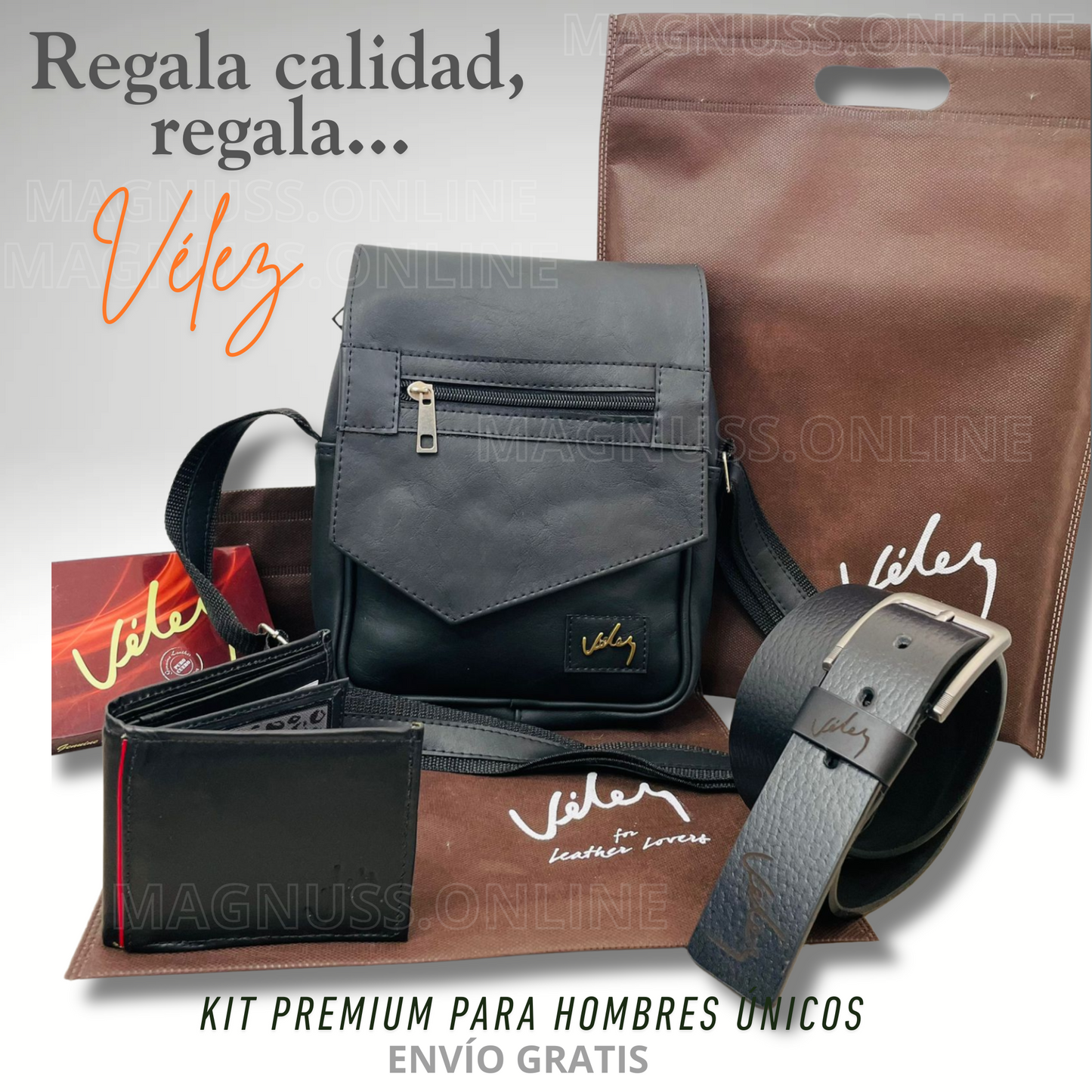 COMBO PREMIUM VÉLEZ-HOMBRE AUTENTICO