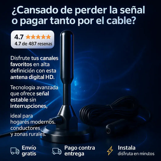 BIG ANTENA TDT DE 30 DECIBELES