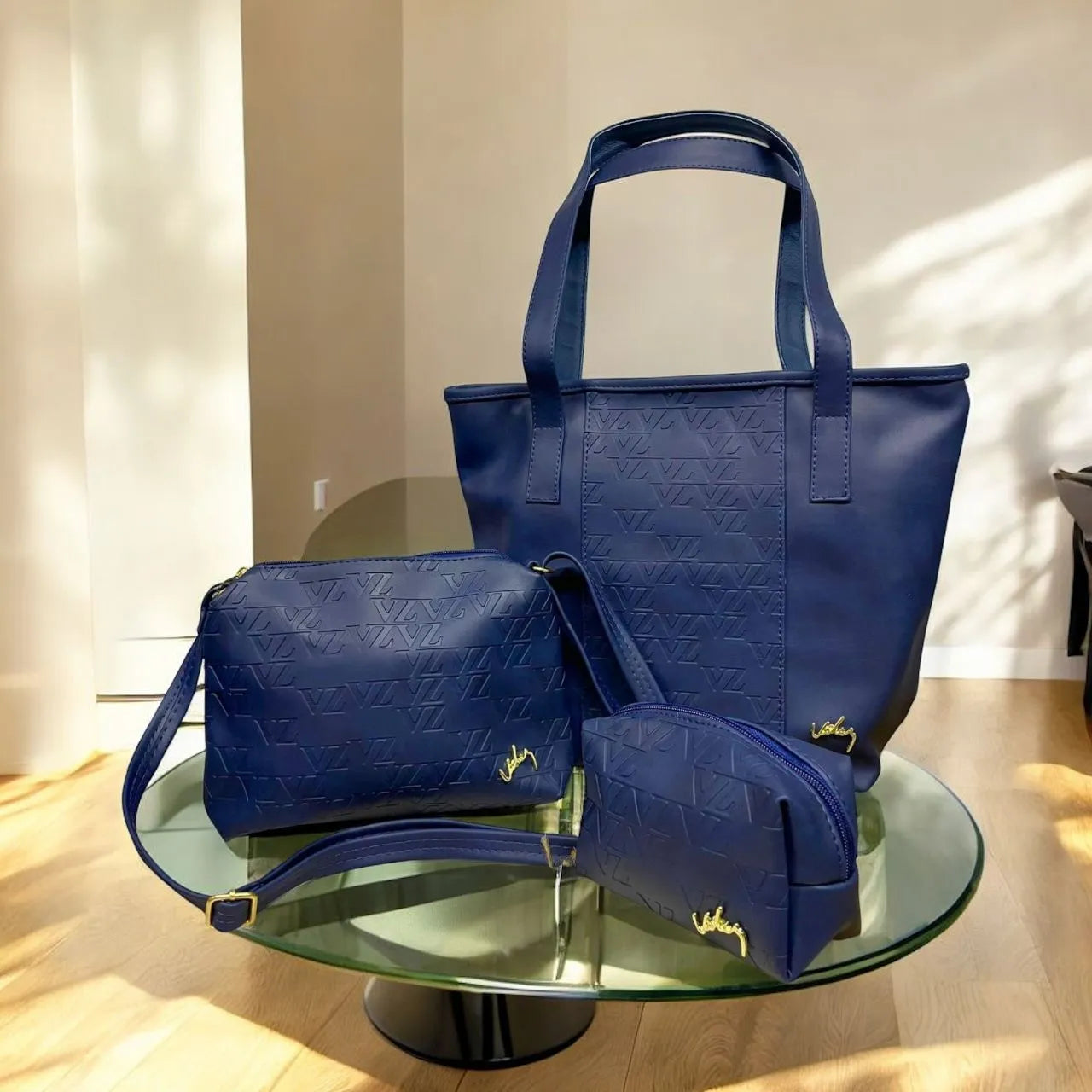 TRIO EN CUERO DAMA REF IBIZA VELEZ