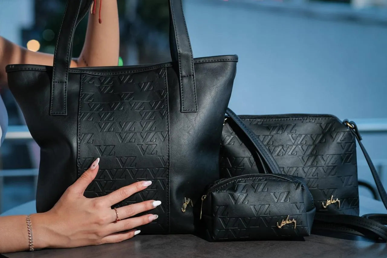 TRIO EN CUERO DAMA REF IBIZA VELEZ